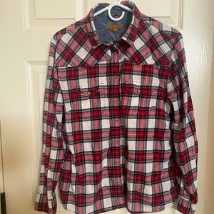 Jach’s Girlfriend Plaid Shirt Large
